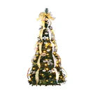 Arvore de Natal Retrátil 2.0M + Decoração de Brinde